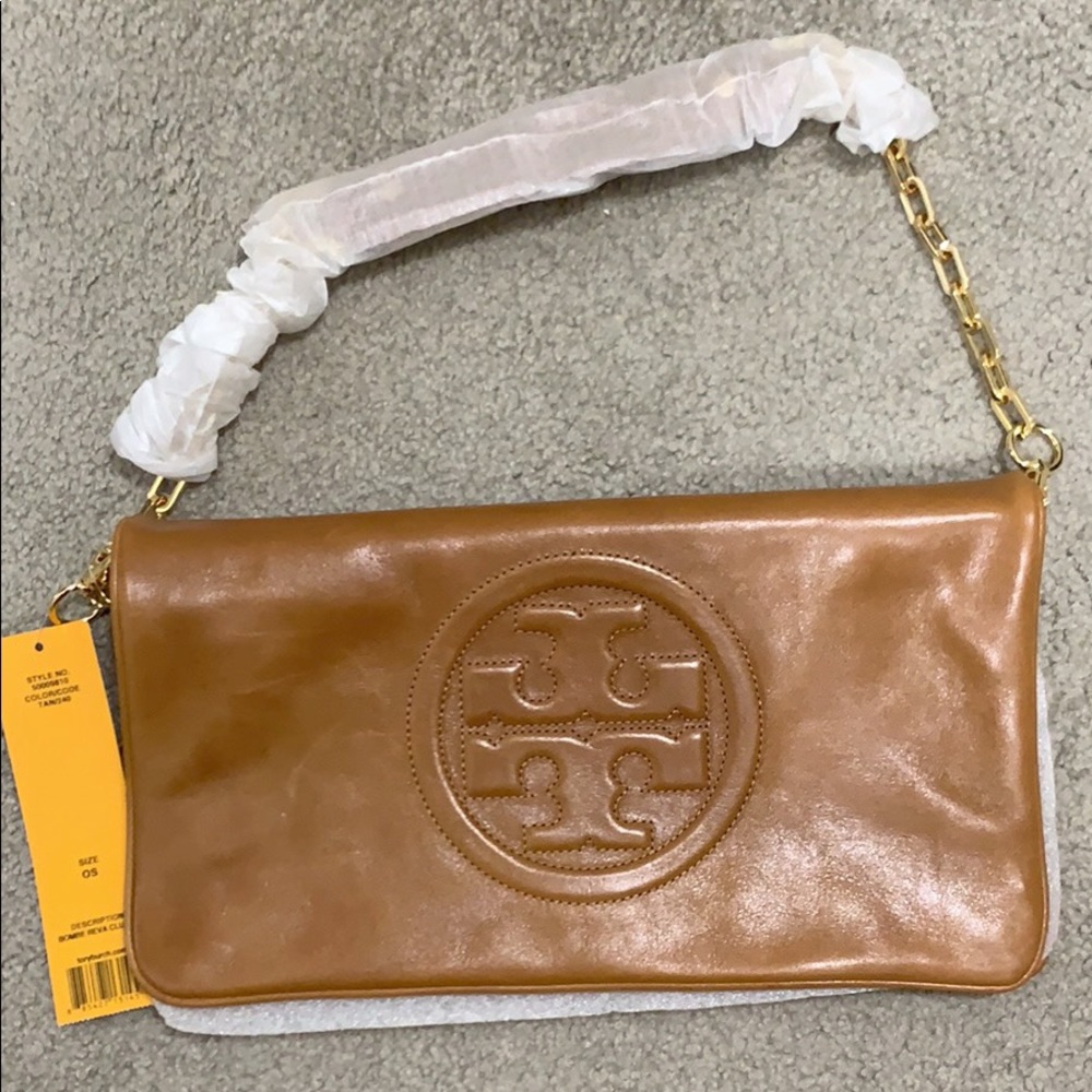 Tory Burch Reva Bombe Clutch (Brand new with tags)